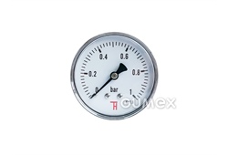 MANOMETER UND VAKUUMMETER STANDARD - ANSCHLUSS HINTEN